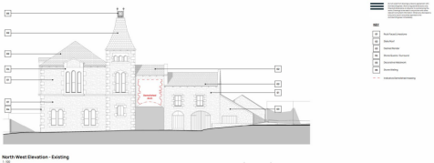 Courthouse NW Elevation