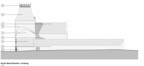 Courthouse SW Elevation