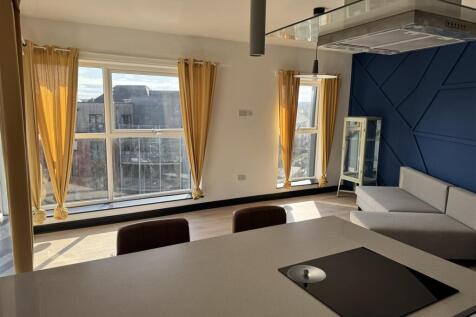 Kitchen and living area