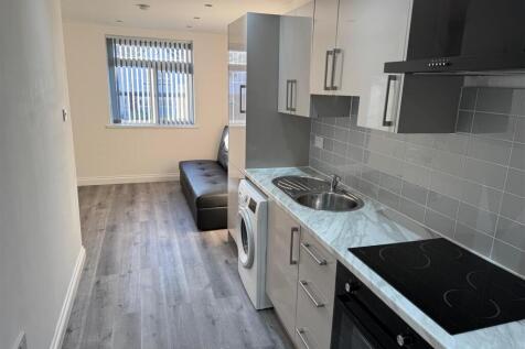 open plan kitchen