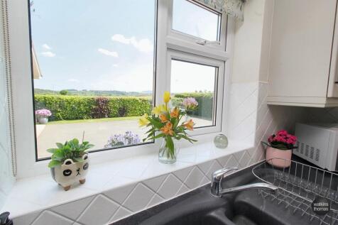 Kitchen window view