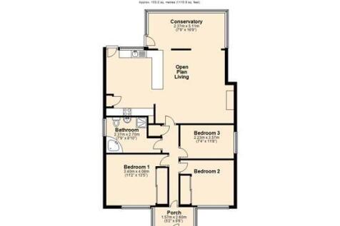 Floor plan Bungalow
