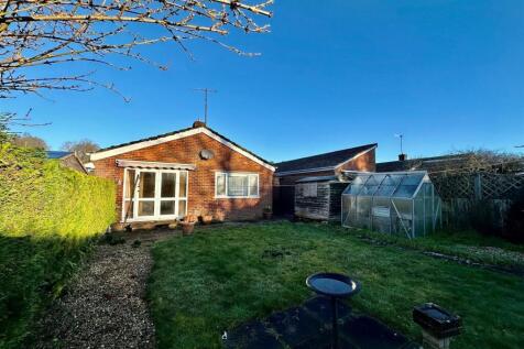 Rear elevation and garden