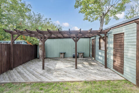 Decked Garden Area