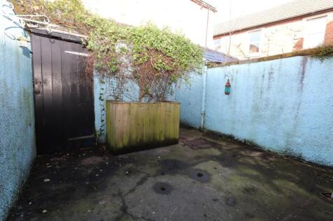 Rear courtyard garden