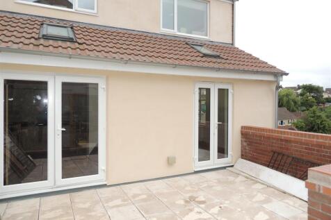 Rear of property