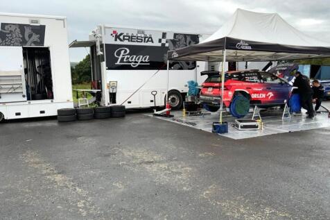 Car Set-Up Area