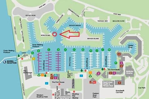 Port Solent Map