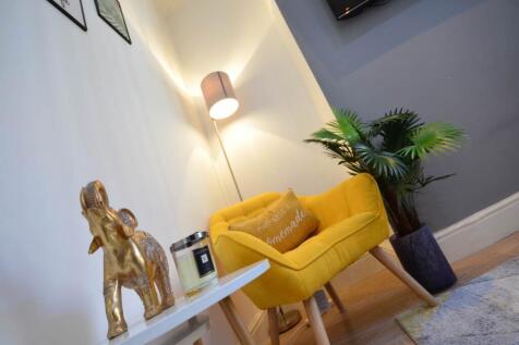 Lounge yellow chair