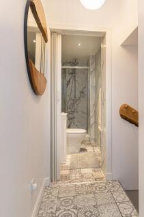 View into shower room/WC