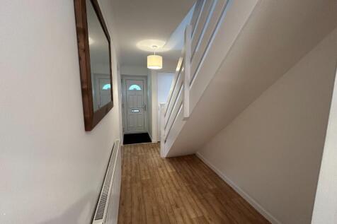 Hallway with mirror