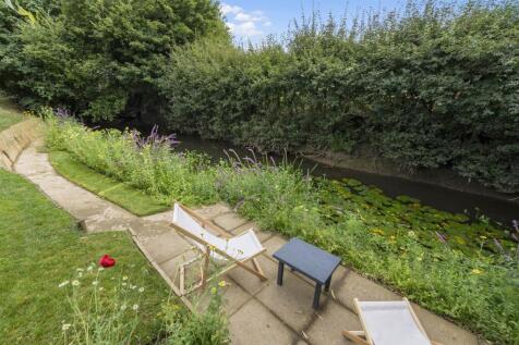 River side in summer