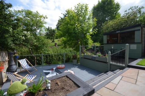 Decked Seating Area and Bar