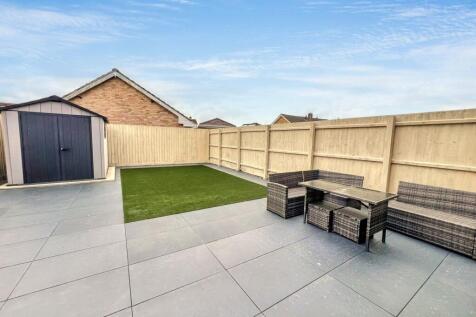 Rear Garden with She