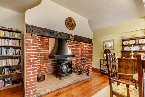 Brick Fireplace