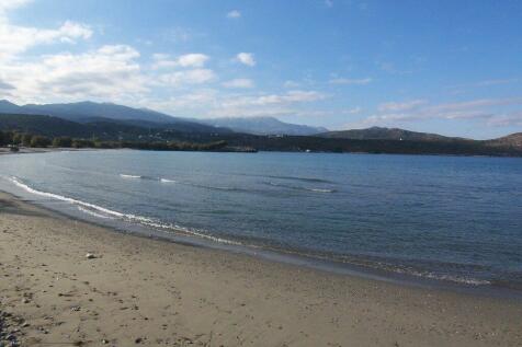 Nearby sandy beach