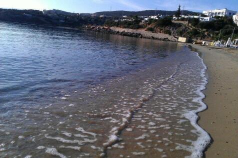 Close-by popular sandy beach Ammoudara