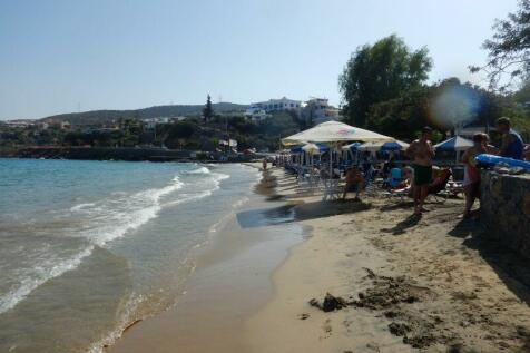 Nearby sandy Ammoudara Beach