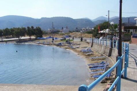 The coastal village of Milatos Beach