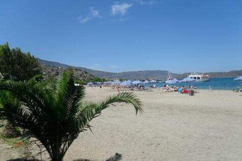 Sandy beach of Elounda