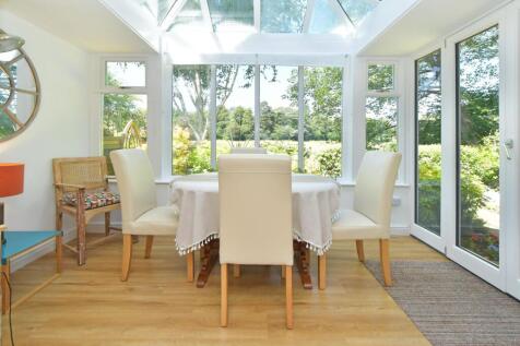 Beautiful conservatory with views