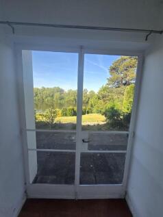 View outside back