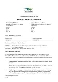planning