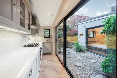 open plan kitchen