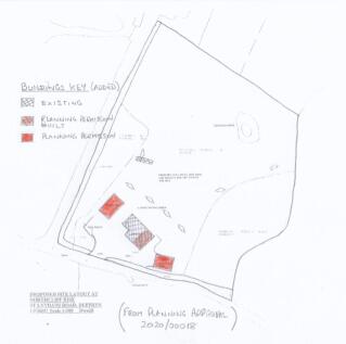 Approved proposed site layout Northcliff Rise Plan