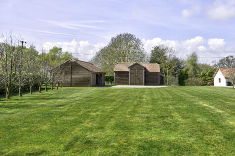 Barn and garage