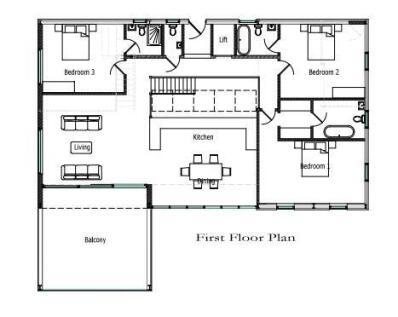 Jades Barn proposed first floor