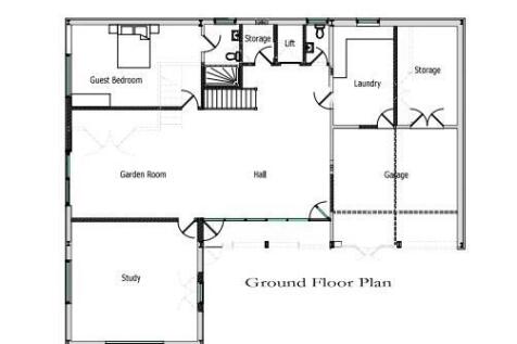 Jades Barn proposed ground floor