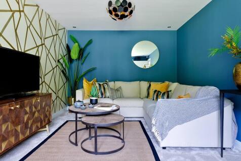 The lounge is perfect for cosy nights in with the family