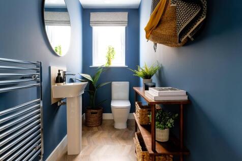 Convenient downstairs toilet
