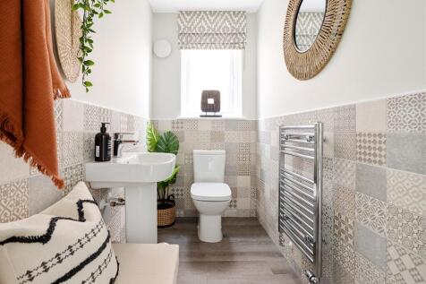 Convenient downstairs toilet