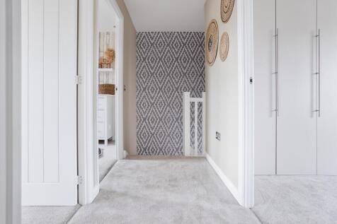 Bright landing with natural light