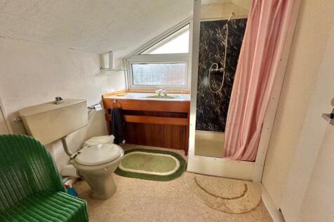 Shower room - first floor/attic area