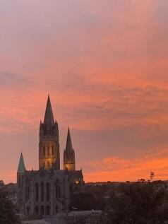 Sun set from the balcony