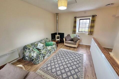 Lounge with woodburner