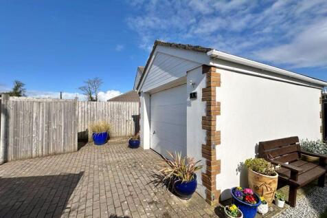 Driveway and garage