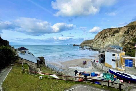 Nearby Trevaunance Cove