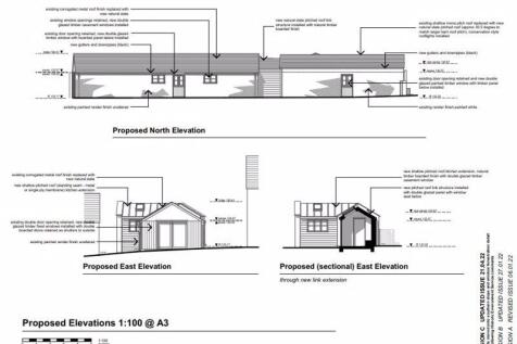 Proposed elevations