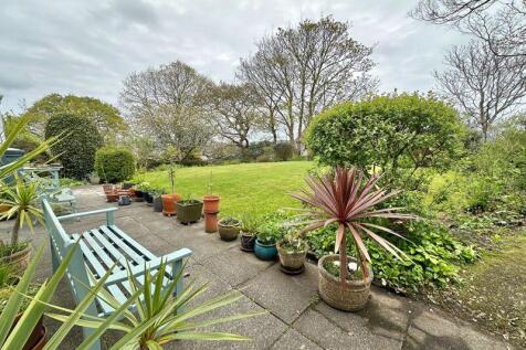 Rear terrace and garden