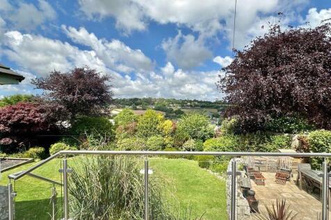 Superb village views over the garden