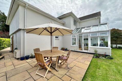 Sun terrace and enclosed rear garden
