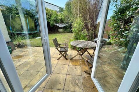 Doors to enclosed garden