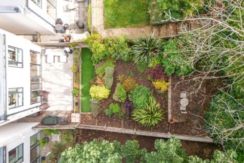 Aerial Garden Shot