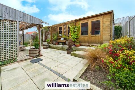 paved patio &amp; store