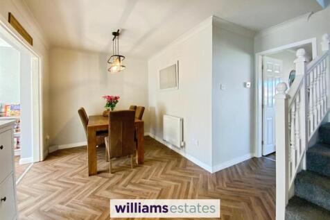 open plan dining room