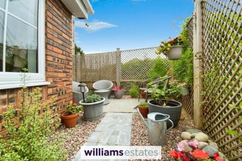 sunny aspect sitting area